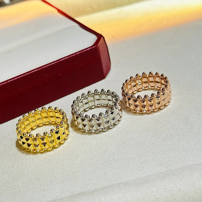 [⭐JeweliWhal]CLASH 9.2MM DOUBLE ROW RING