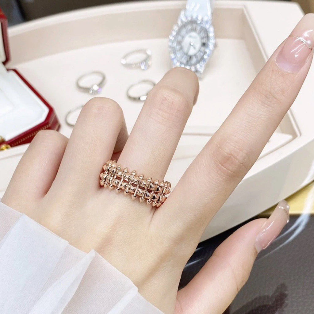 [⭐JeweliWhal]CLASH 9.2MM DOUBLE ROW RING