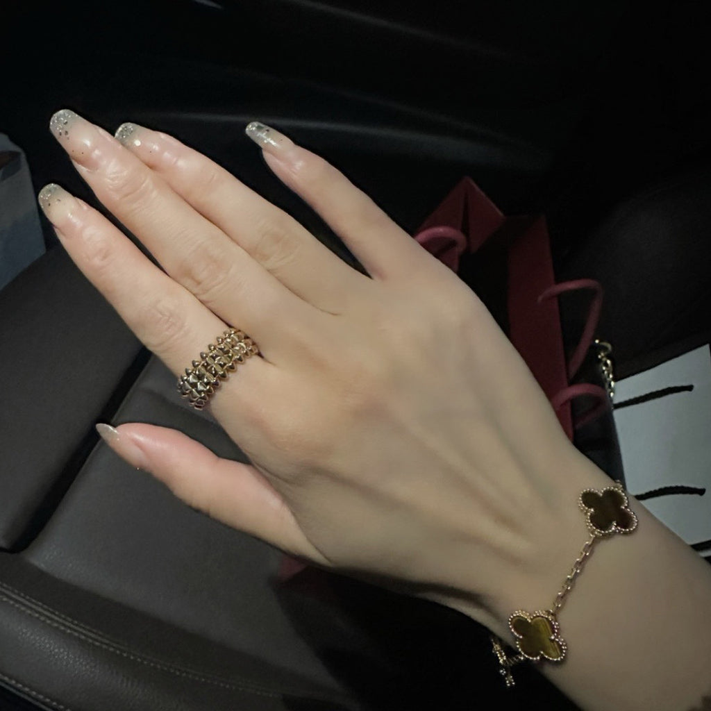 [⭐JeweliWhal]CLASH 9.2MM DOUBLE ROW RING