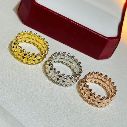 [⭐JeweliWhal]CLASH 9.2MM DOUBLE ROW RING