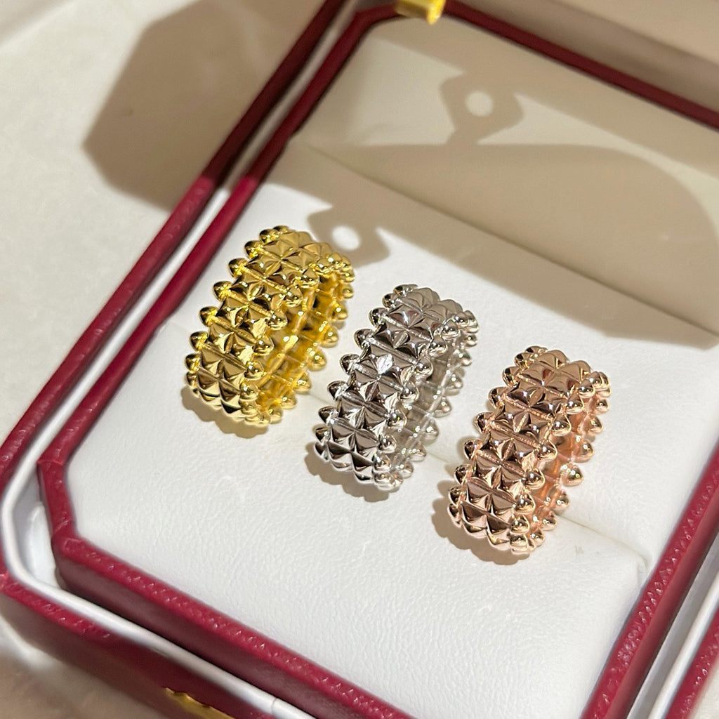 [⭐JeweliWhal]CLASH 9.2MM DOUBLE ROW RING
