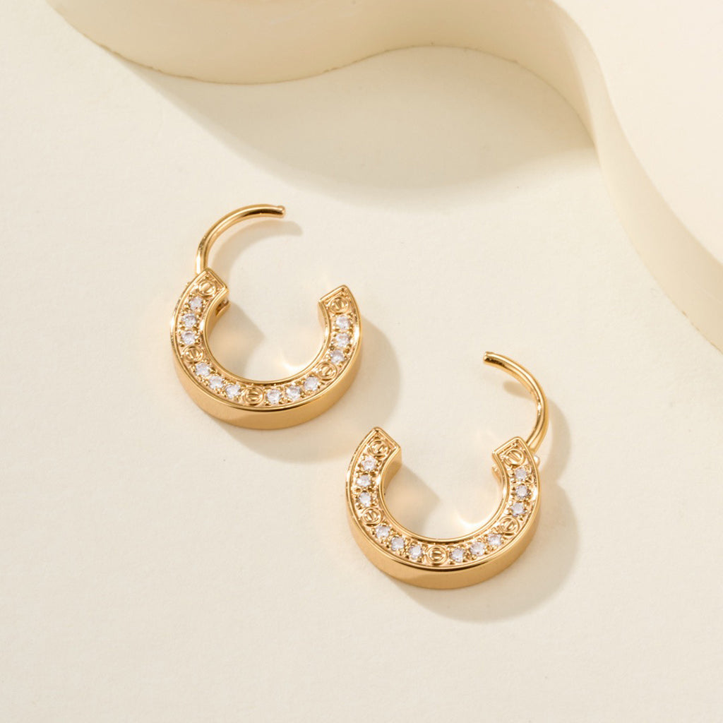 [⭐JeweliWhal]LOVE DIAMOND EARRINGS