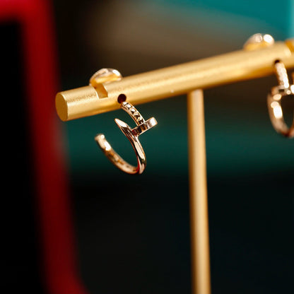 [⭐JeweliWhal]JUSTE NO DIAMOND SMALL EARRINGS