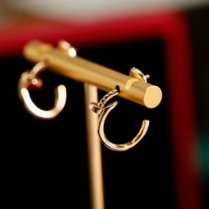 [⭐JeweliWhal]JUSTE NO DIAMOND SMALL EARRINGS