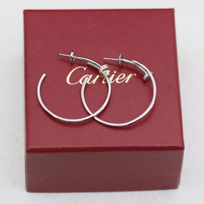 [⭐JeweliWhal]JUSTE HALF DIAMOND LARGE EARRINGS