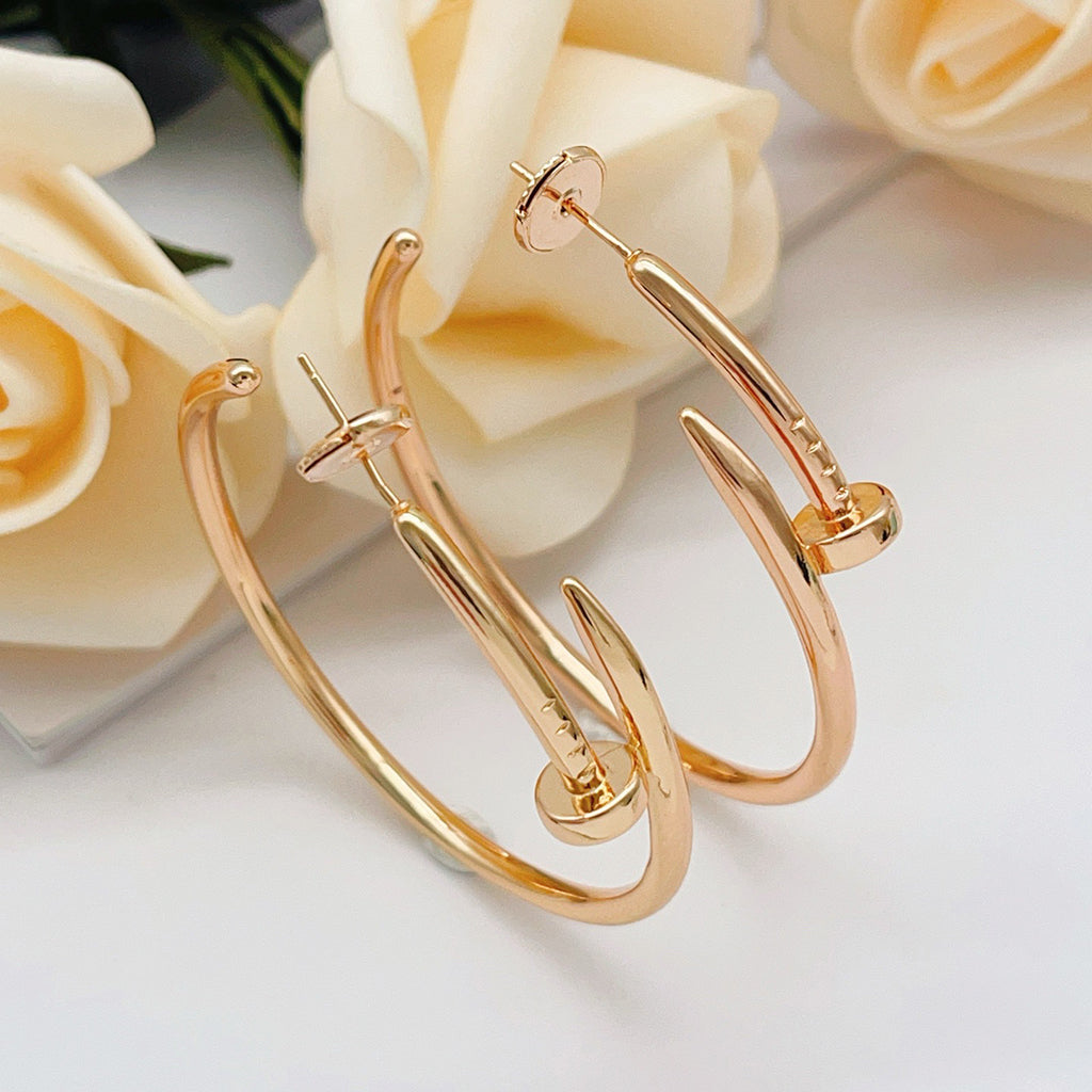 [⭐JeweliWhal]JUSTE NO DIAMOND LARGE EARRINGS