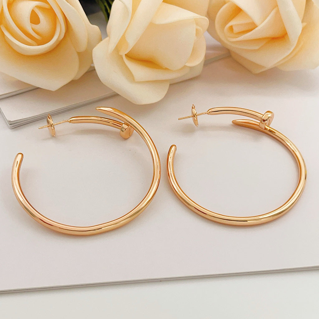 [⭐JeweliWhal]JUSTE NO DIAMOND LARGE EARRINGS