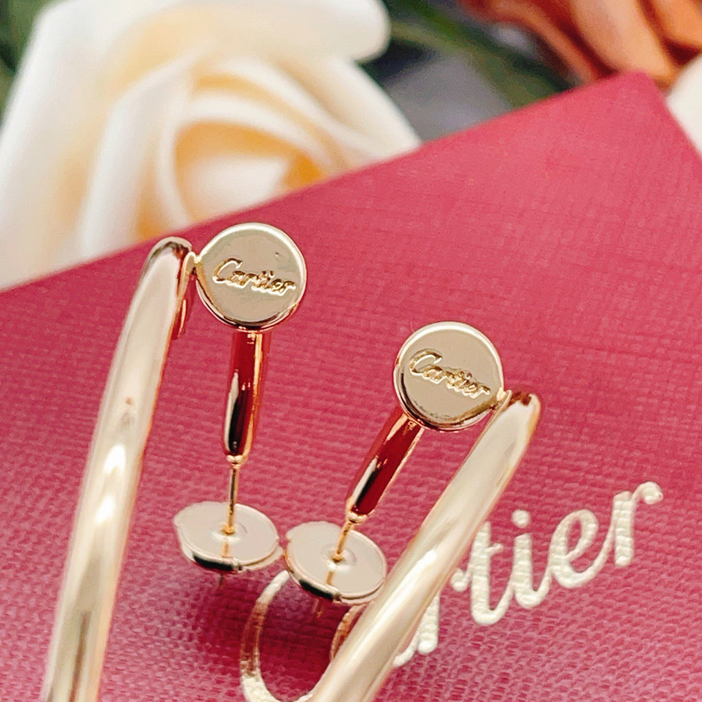 [⭐JeweliWhal]JUSTE NO DIAMOND LARGE EARRINGS