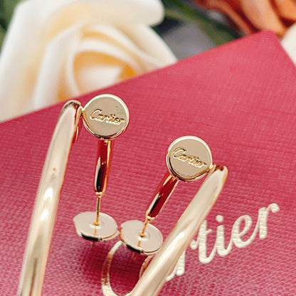 [⭐JeweliWhal]JUSTE NO DIAMOND LARGE EARRINGS