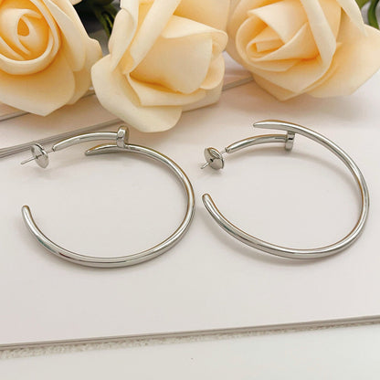 [⭐JeweliWhal]JUSTE NO DIAMOND LARGE EARRINGS
