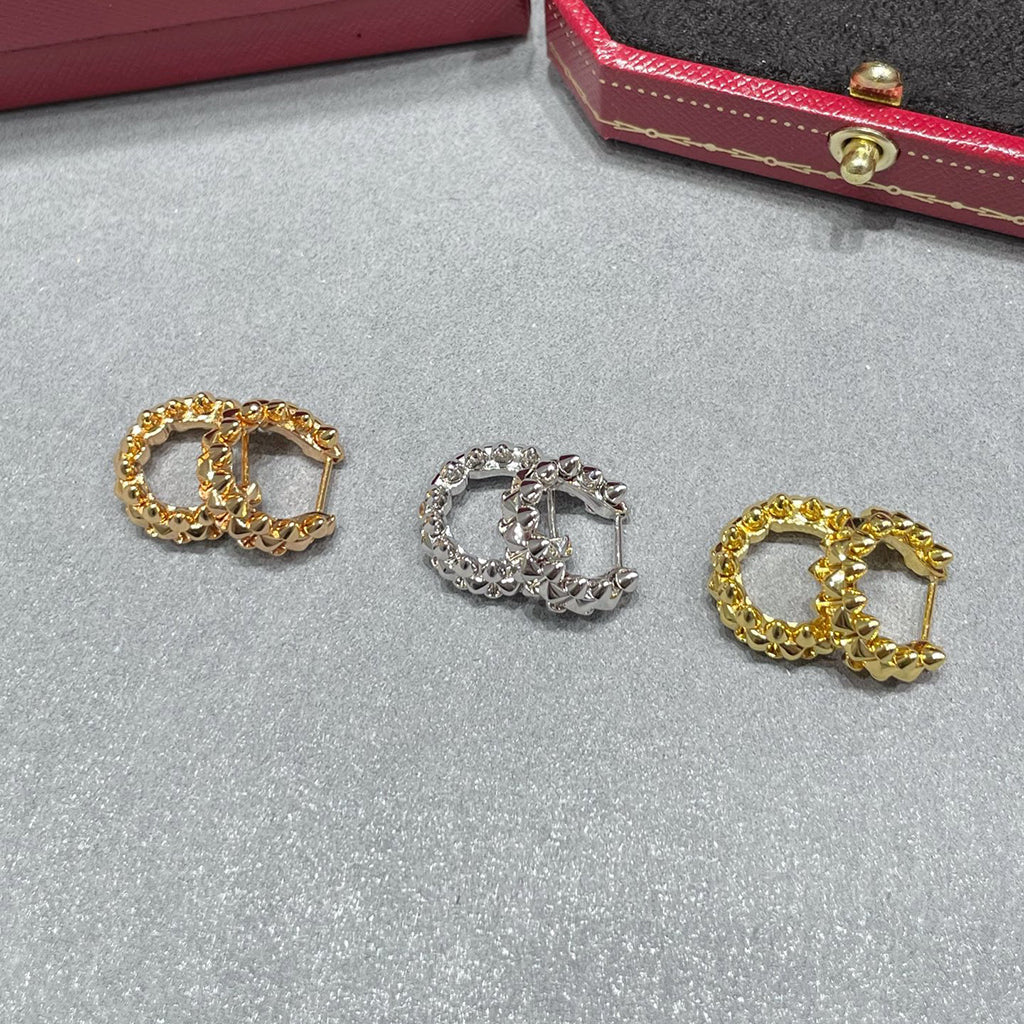 [⭐JeweliWhal]CLASH MINI HOOP EARRINGS