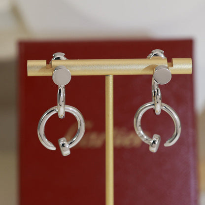 [⭐JeweliWhal]JUSTE NO DIAMOND DOUBLE EARRINGS
