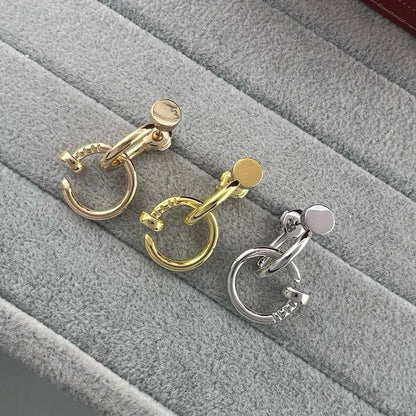 [⭐JeweliWhal]JUSTE NO DIAMOND DOUBLE EARRINGS