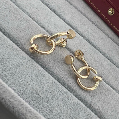 [⭐JeweliWhal]JUSTE NO DIAMOND DOUBLE EARRINGS