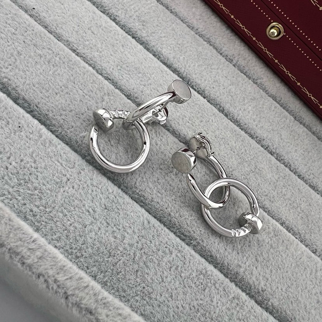 [⭐JeweliWhal]JUSTE NO DIAMOND DOUBLE EARRINGS