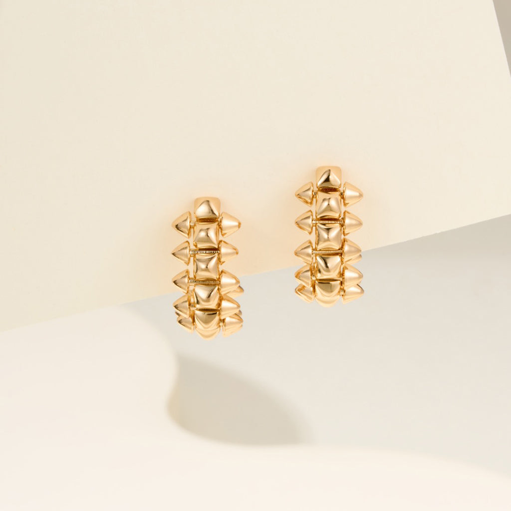 [⭐JeweliWhal]CLASH MINI HOOP EARRINGS