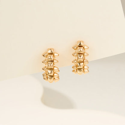 [⭐JeweliWhal]CLASH MINI HOOP EARRINGS