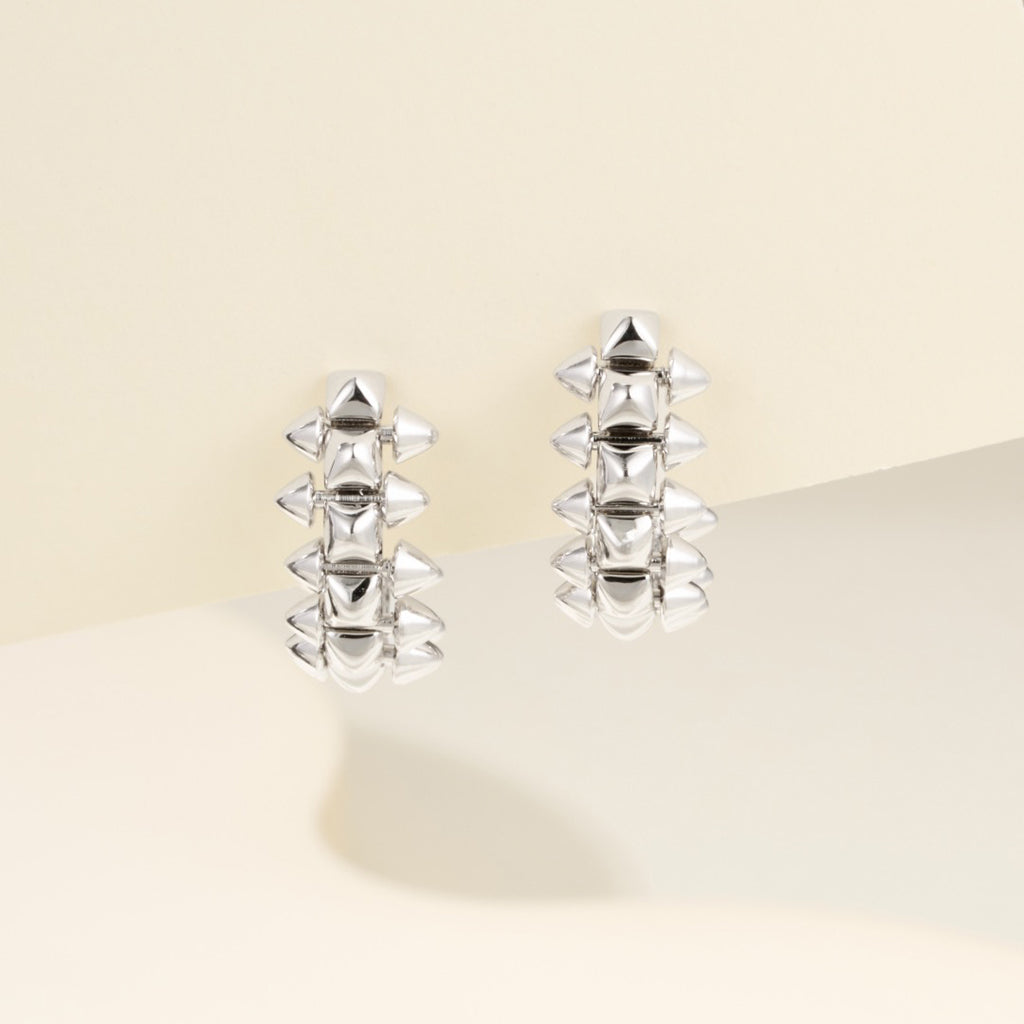 [⭐JeweliWhal]CLASH MINI HOOP EARRINGS