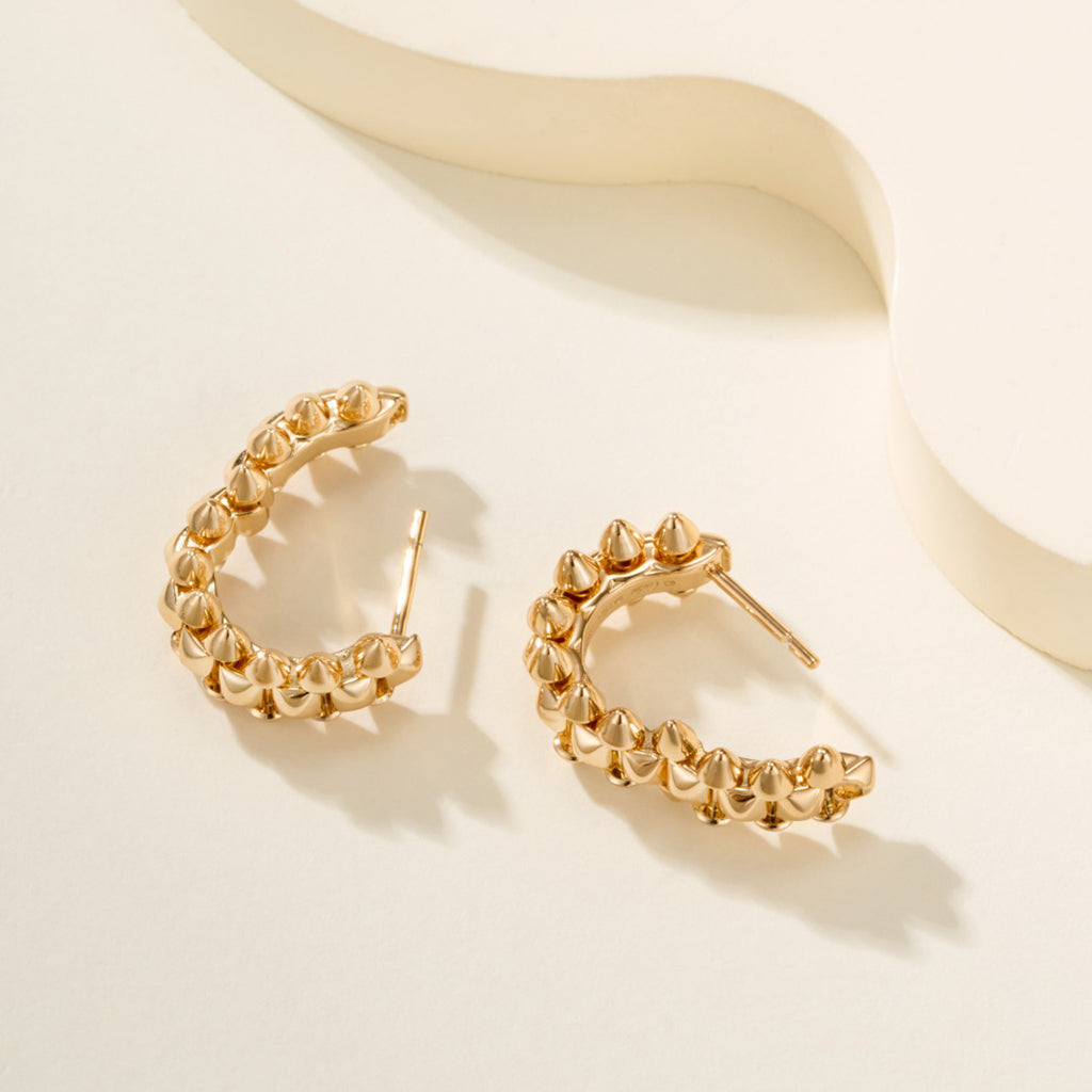 [⭐JeweliWhal]CLASH MINI HOOP EARRINGS