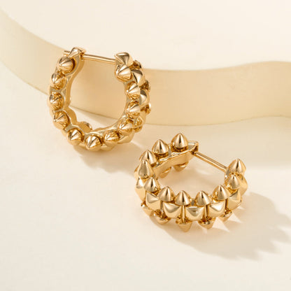 [⭐JeweliWhal]CLASH MINI HOOP EARRINGS