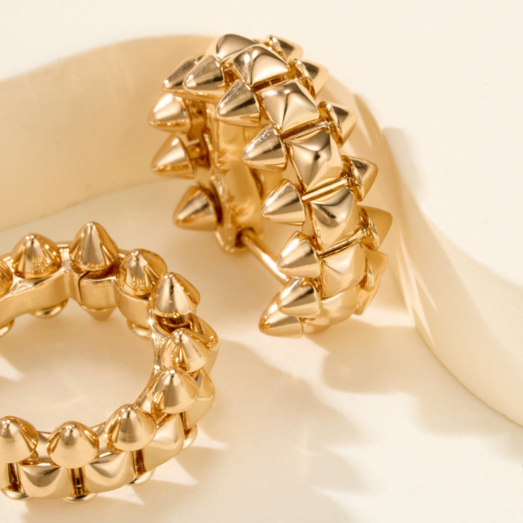 [⭐JeweliWhal]CLASH MINI HOOP EARRINGS