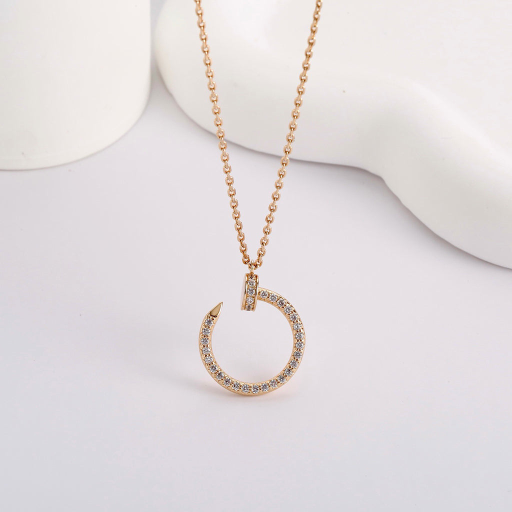 [⭐JeweliWhal]JUSTE NECKLACE FULL DIAMOND