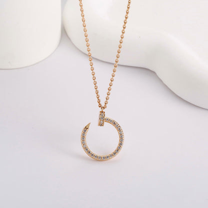 [⭐JeweliWhal]JUSTE NECKLACE FULL DIAMOND