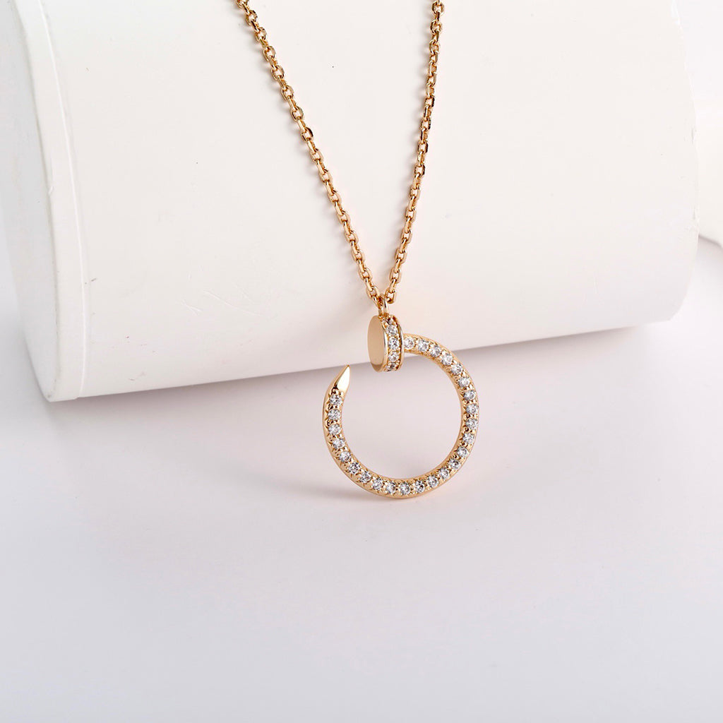 [⭐JeweliWhal]JUSTE NECKLACE FULL DIAMOND