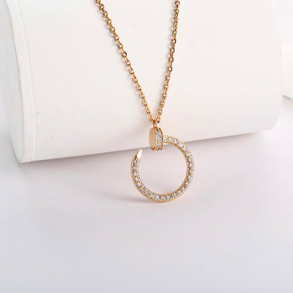 [⭐JeweliWhal]JUSTE NECKLACE FULL DIAMOND