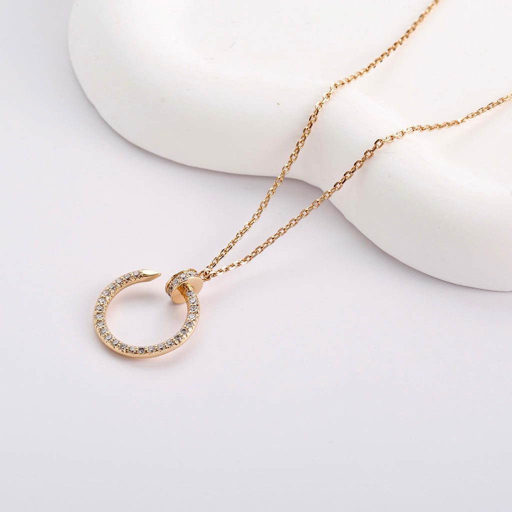 [⭐JeweliWhal]JUSTE NECKLACE FULL DIAMOND
