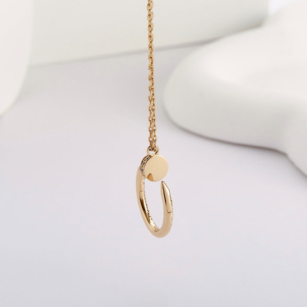 [⭐JeweliWhal]JUSTE NECKLACE FULL DIAMOND