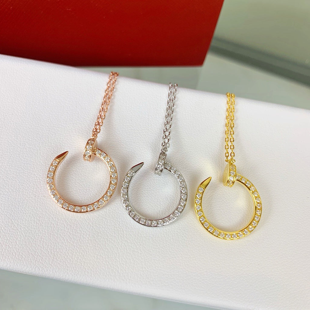 [⭐JeweliWhal]JUSTE NECKLACE FULL DIAMOND