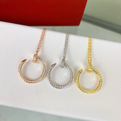[⭐JeweliWhal]JUSTE NECKLACE FULL DIAMOND