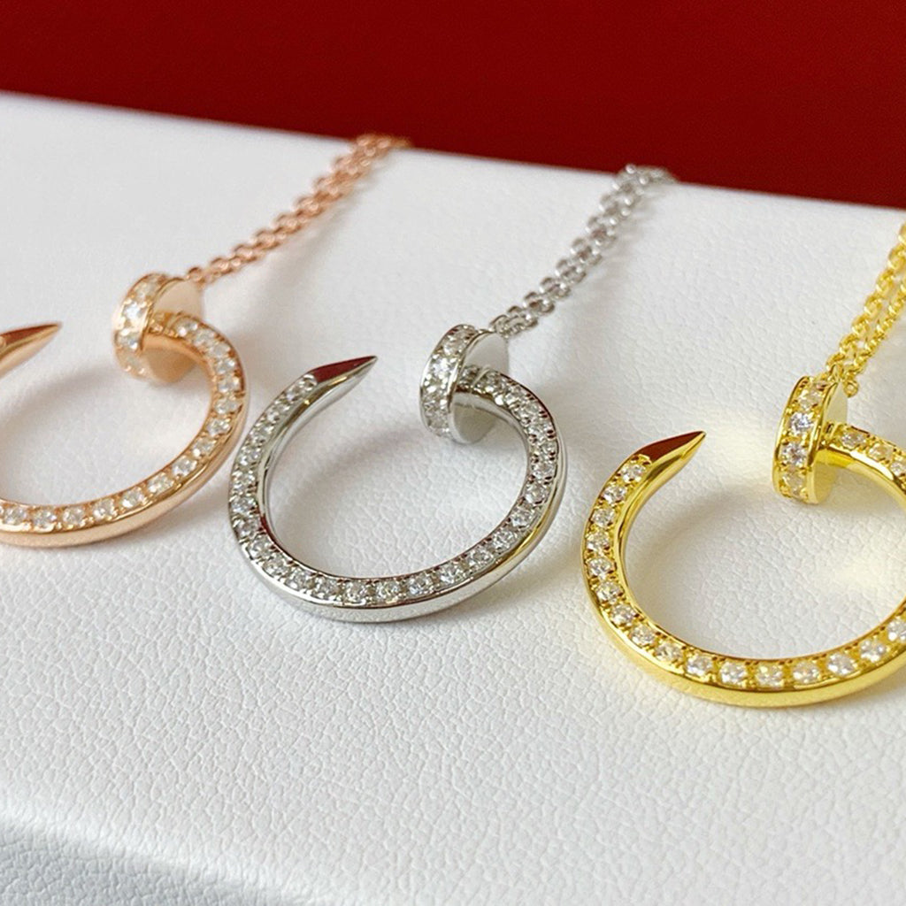 [⭐JeweliWhal]JUSTE NECKLACE FULL DIAMOND
