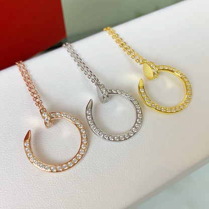 [⭐JeweliWhal]JUSTE NECKLACE FULL DIAMOND