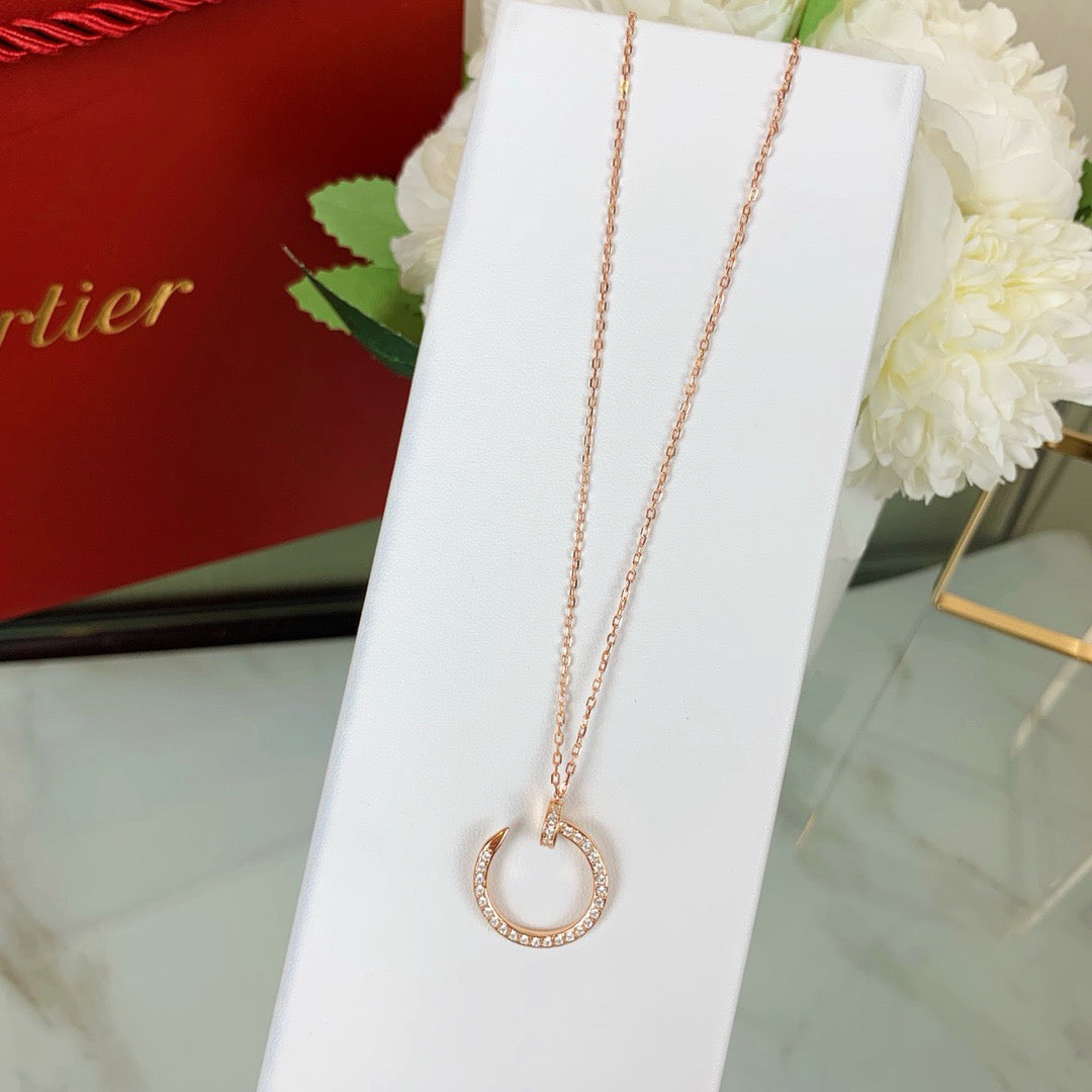 [⭐JeweliWhal]JUSTE NECKLACE FULL DIAMOND