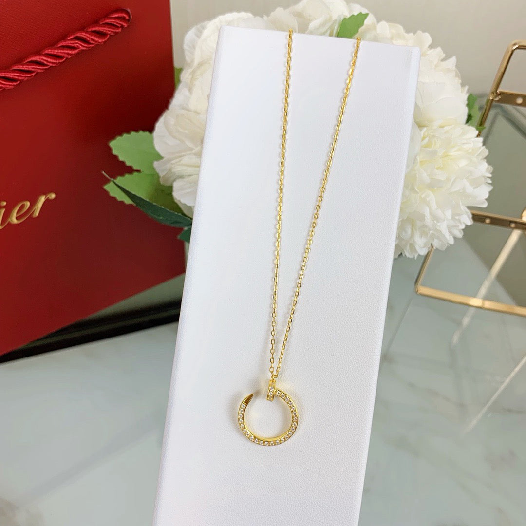 [⭐JeweliWhal]JUSTE NECKLACE FULL DIAMOND