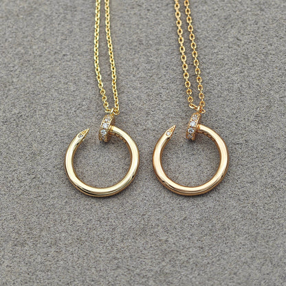 [⭐JeweliWhal]JUSTE NECKLACE HALF DIAMOND