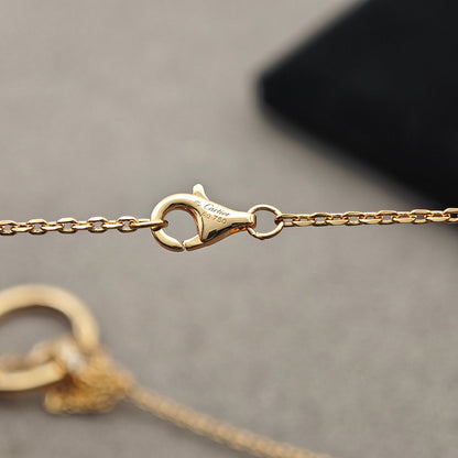 [⭐JeweliWhal]JUSTE NECKLACE HALF DIAMOND