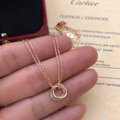 [⭐JeweliWhal]TRINITY MINI NECKLACE