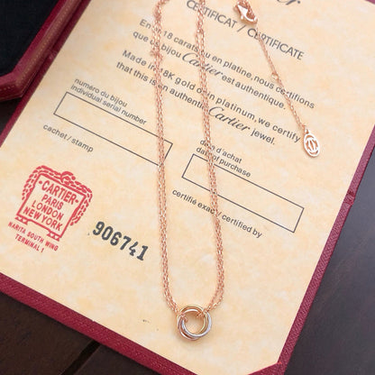[⭐JeweliWhal]TRINITY MINI NECKLACE