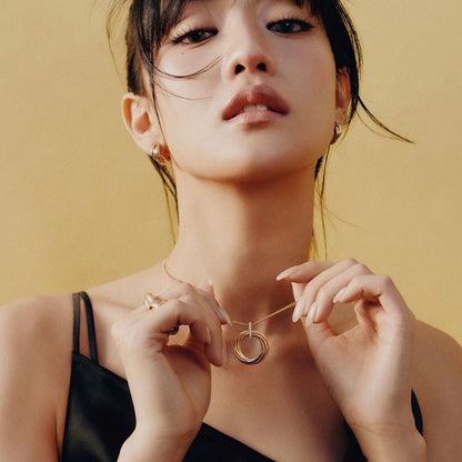 [⭐JeweliWhal]TRINITY MEDIUM  DIAMONDS NECKLACE
