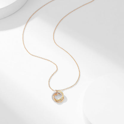 [⭐JeweliWhal]TRINITY SMALL NECKLACE
