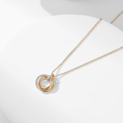 [⭐JeweliWhal]TRINITY SMALL NECKLACE