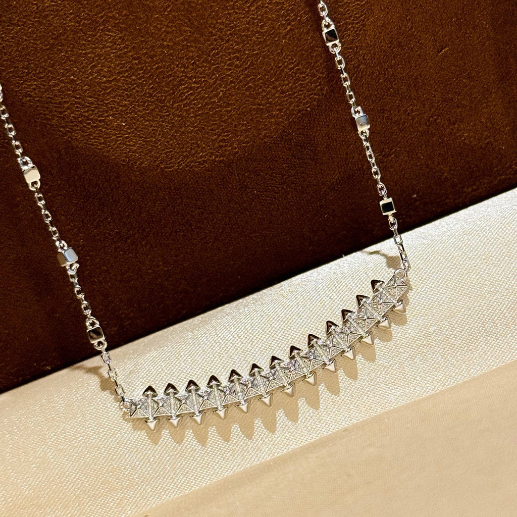 [⭐JeweliWhal]CLASH  SMALL FULL DIAMOND NECKLACE