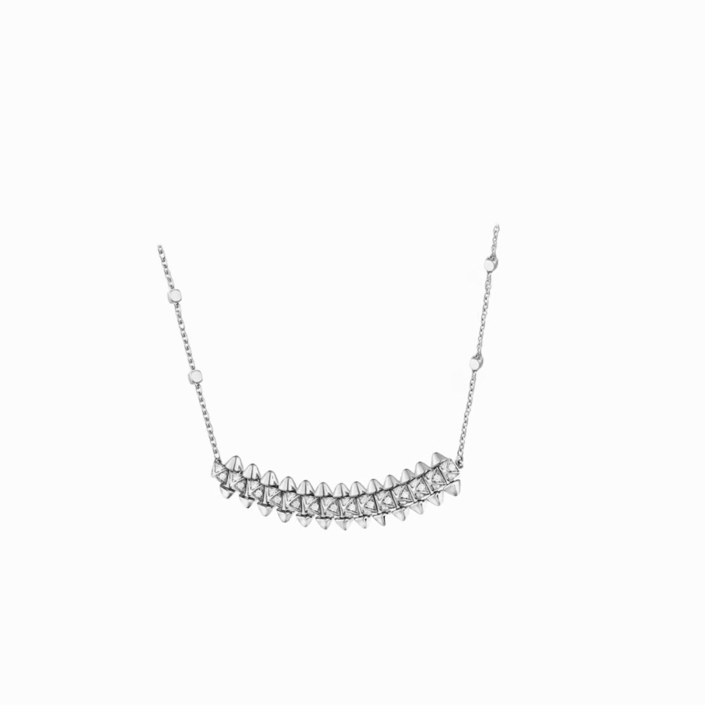 [⭐JeweliWhal]CLASH  SMALL FULL DIAMOND NECKLACE
