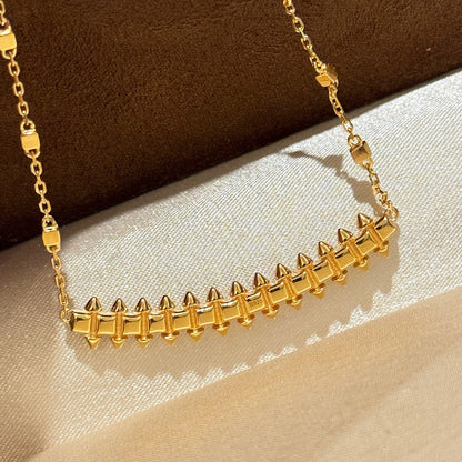 [⭐JeweliWhal]CLASH  SMALL FULL DIAMOND NECKLACE