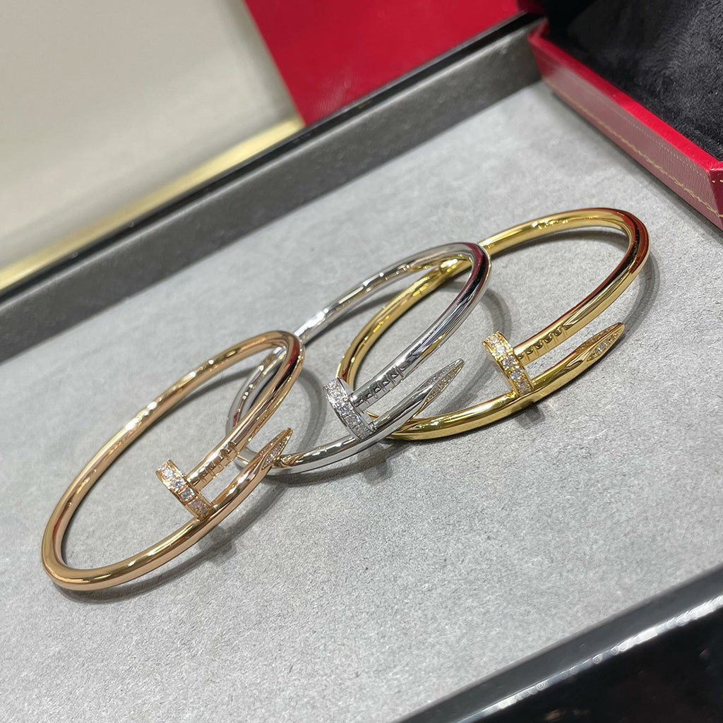 [⭐JeweliWhal]JUSTE BRACELET 3.5MM DIAMONDS