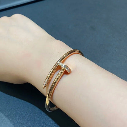 [⭐JeweliWhal]JUSTE BRACELET 3.5MM DIAMONDS