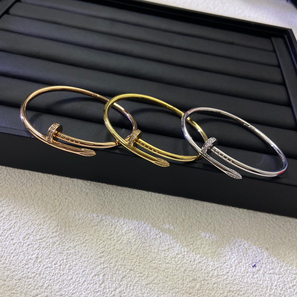 [⭐JeweliWhal]JUSTE BRACELET 3.5MM DIAMONDS